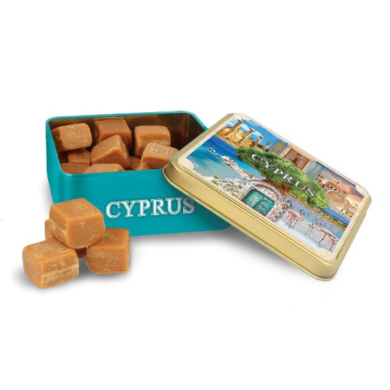 Cyprus Montage -  Dairy Cream Fudge Tin 100g
